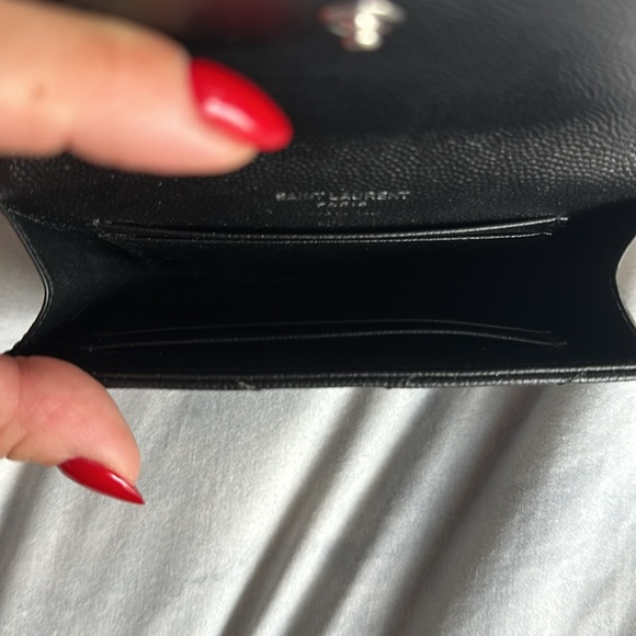Saint Laurent
YSL Monogram Small Flap Wallet in Grained Leather - Picture 5 of 8